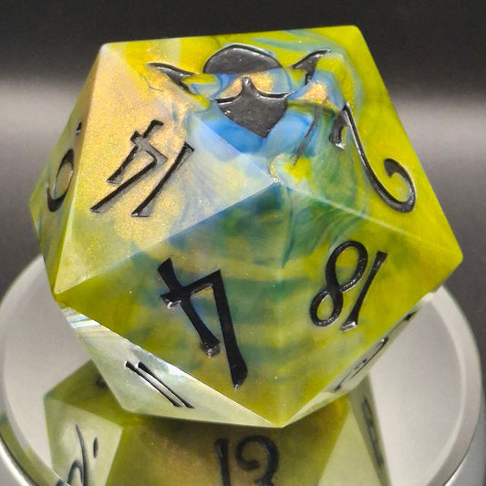 Mystical Color-Shift 20-Sided Dice - Perfect for Adventurers and Collectors!