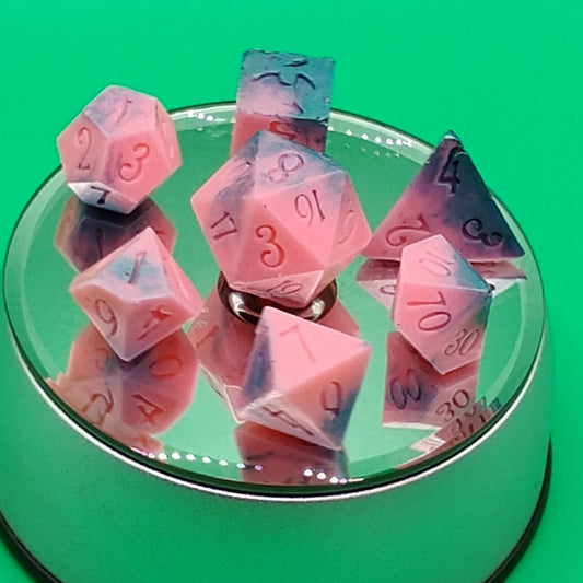 Apple Pie Dice Soaps – Handmade D&D Polyhedral Set for Darkly Whimsical Gifting