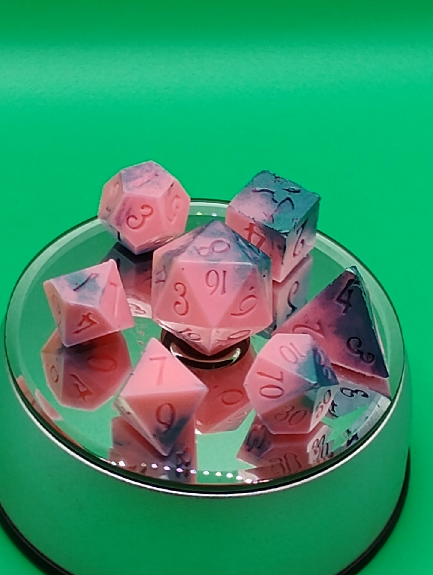 Apple Pie Dice Soaps – Handmade D&D Polyhedral Set for Darkly Whimsical Gifting