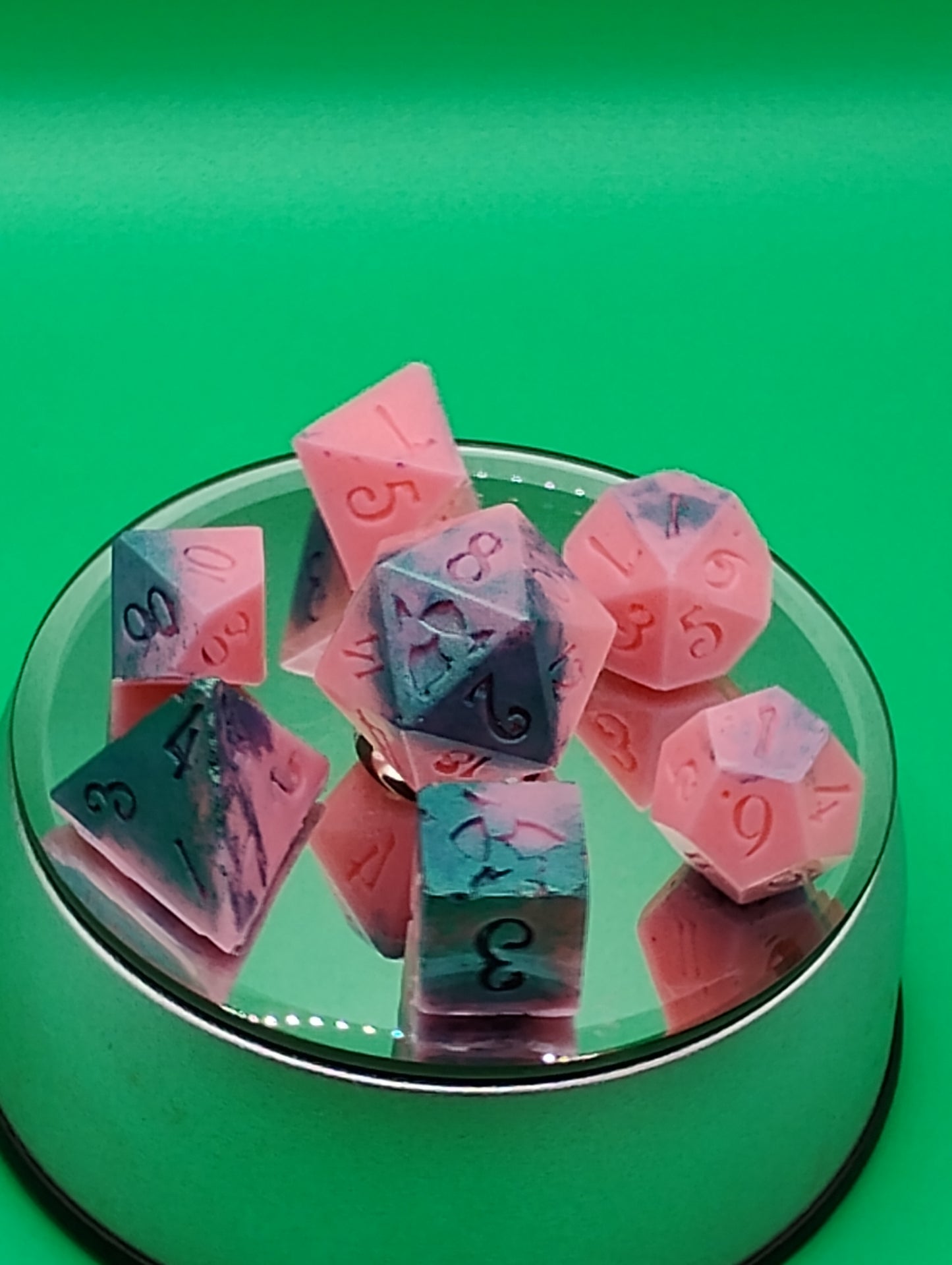 Apple Pie Dice Soaps – Handmade D&D Polyhedral Set for Darkly Whimsical Gifting