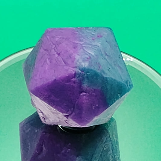 The Abyssal Chonk – 55mm Blue Bouncy D20 of Mischief