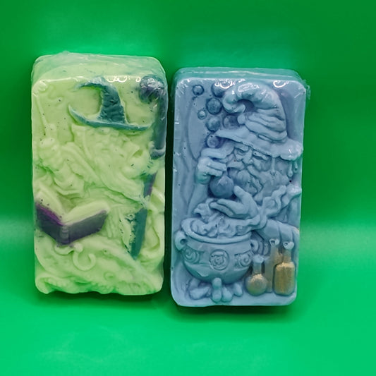 Arcane Confections – Wizard Soaps in Mexican Chocolate & Candy Cane for D&D Fans