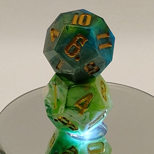 The Veil and the Depths – Twin Daggerheart D12s of Hope and Fear