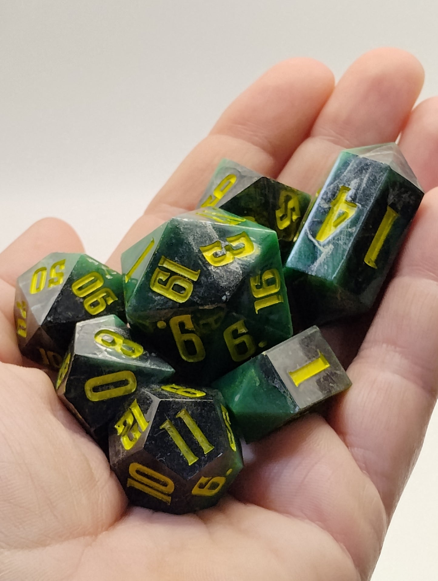 Verdant Hex – Dice Born of Shadow and Stone