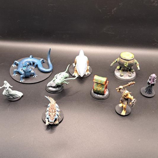 Bewitching Beasts & Painted Perils – Hand-Painted D&D Miniatures by Jonathan Muenstermann