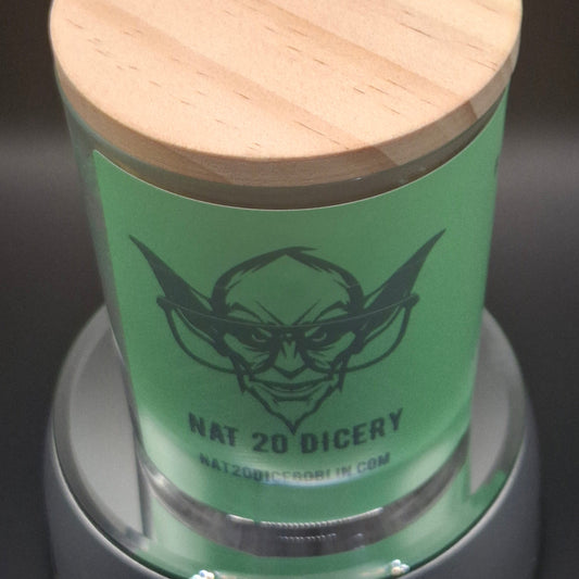 Love Potion No. 20 - Bath Cauldron Seasoning Jar with Mystery D20