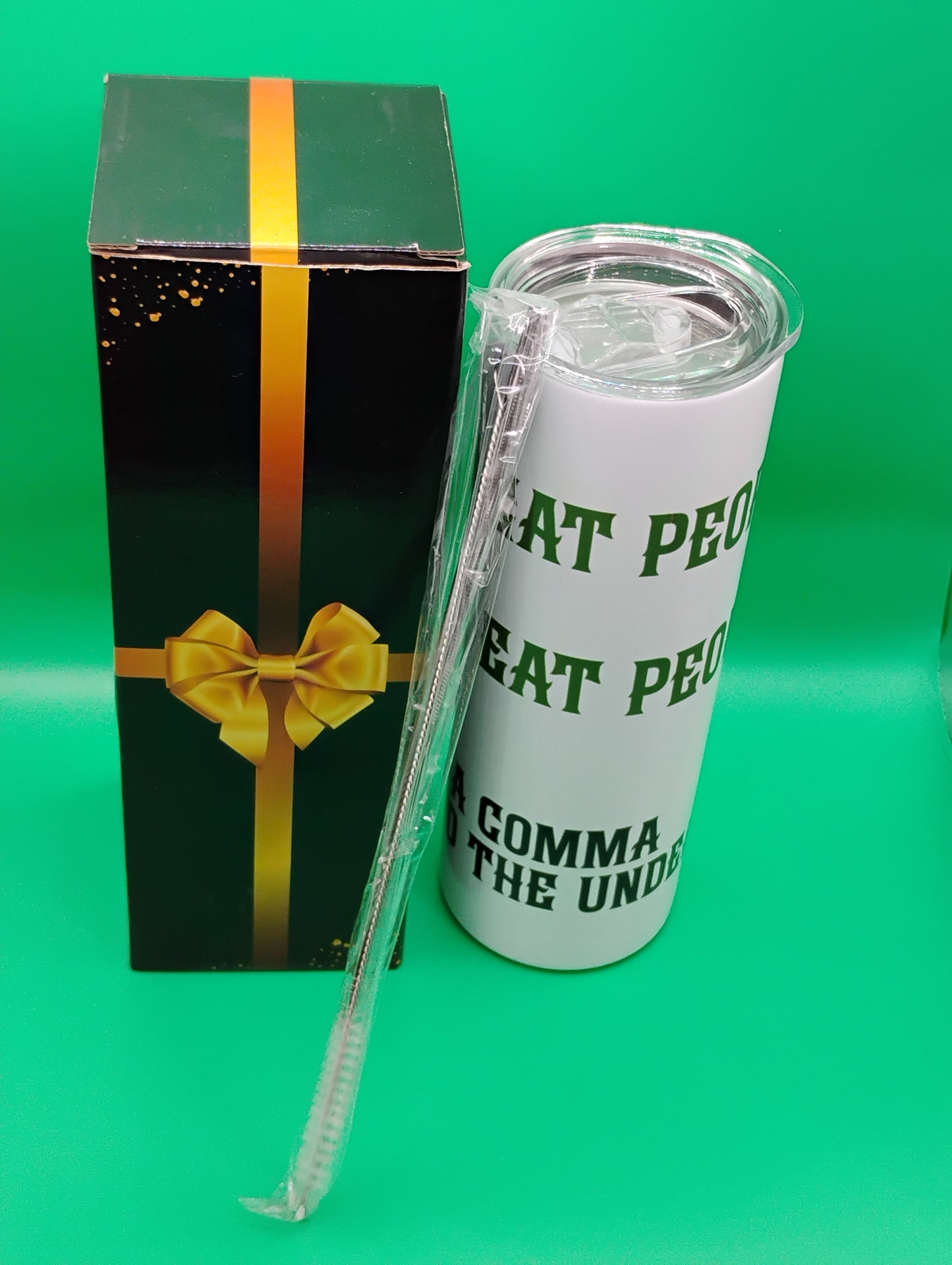 Grammar Necromancer Tumbler – Funny Zombie Control Drinkware for D&D & Word Nerds