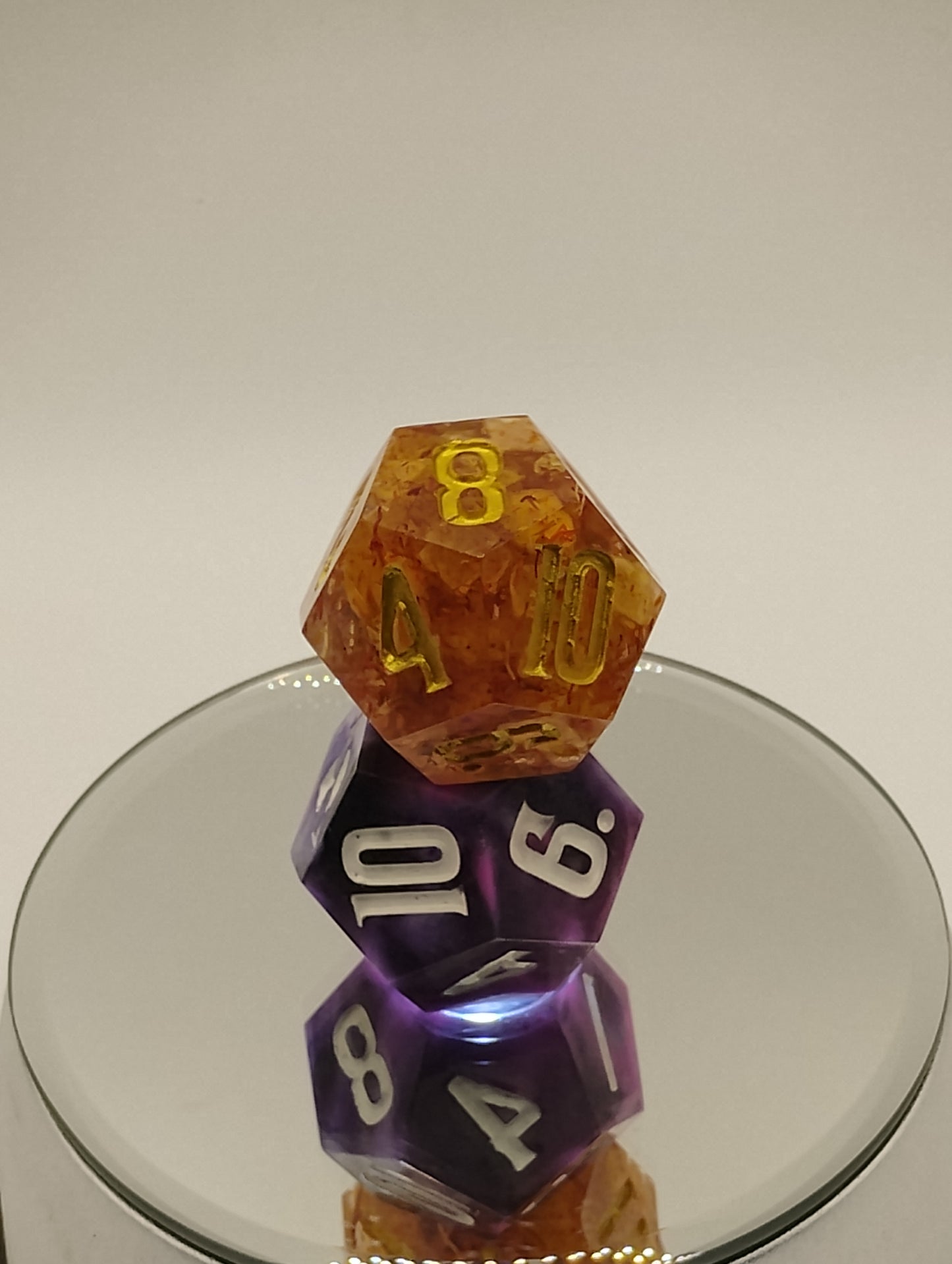 XL Daggerheart d12 Dice for Daggerheart by Critical Role – Embertea Hope & Sickrose Fear | Oversized D&D Dice Set for Fans of Dungeons & Dragons