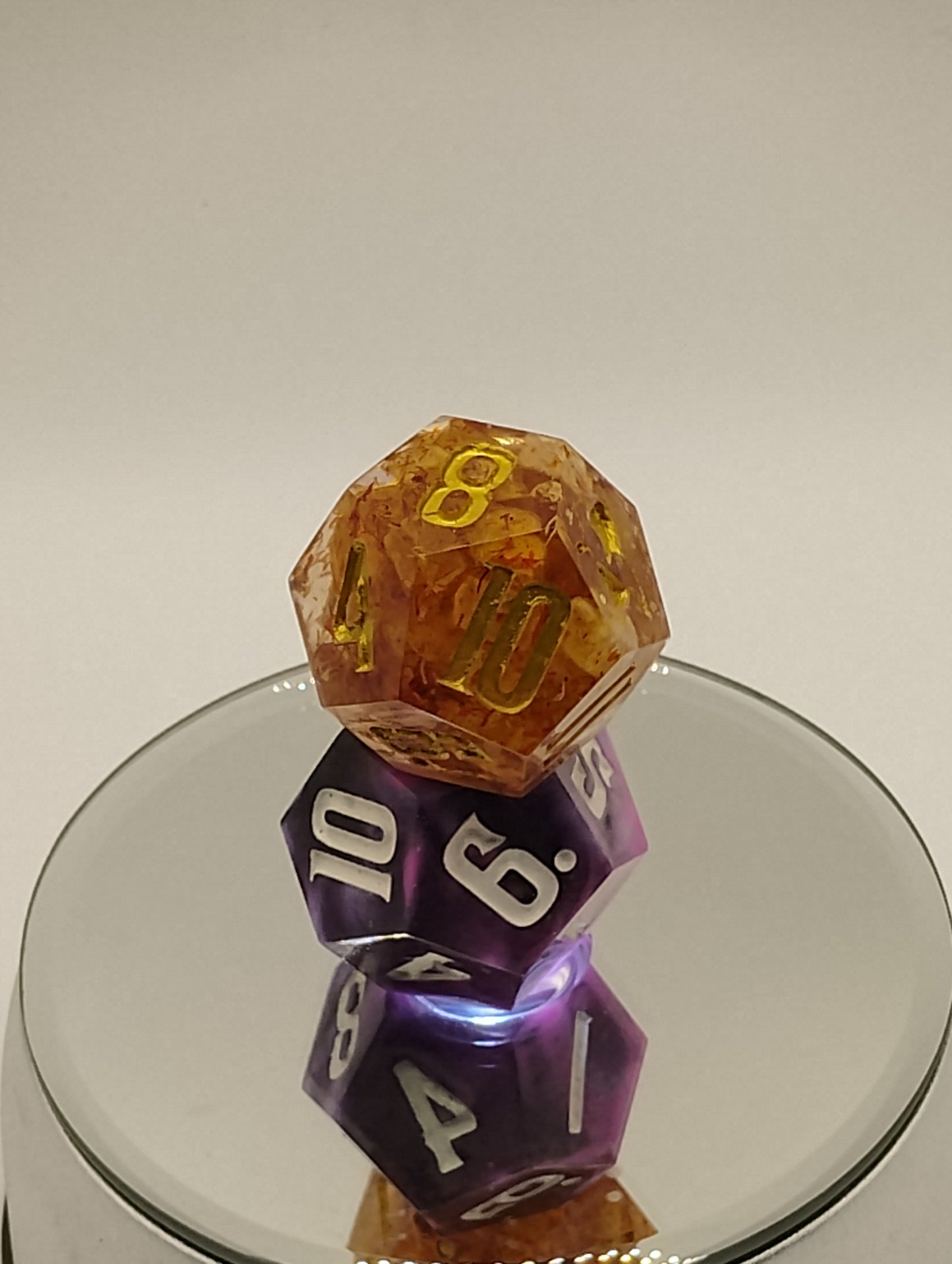 XL Daggerheart d12 Dice for Daggerheart by Critical Role – Embertea Hope & Sickrose Fear | Oversized D&D Dice Set for Fans of Dungeons & Dragons
